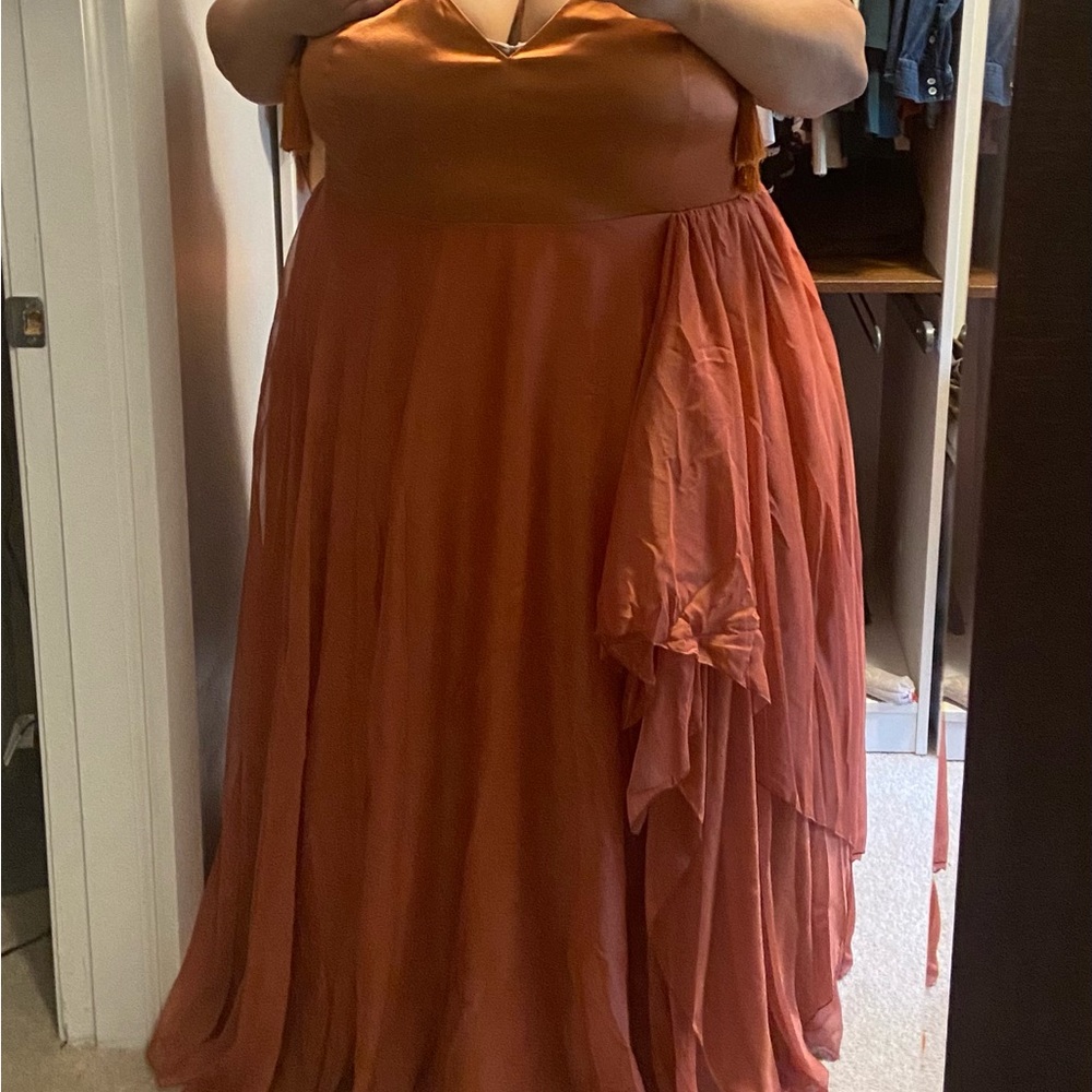 Custom made dress- never worn